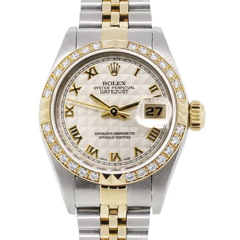 rolex 69173wrj|rolex 69173 diamond bezel.